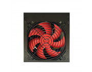 PSU HPC ATX-550W, 12cm Red fan, 24 pin (with nylon cover), 1x 8pin(4+4), 1x PCI-E 6-pin,  3x SATA, 2x IDE, black cover, 1.2m EU-plug cable, Black